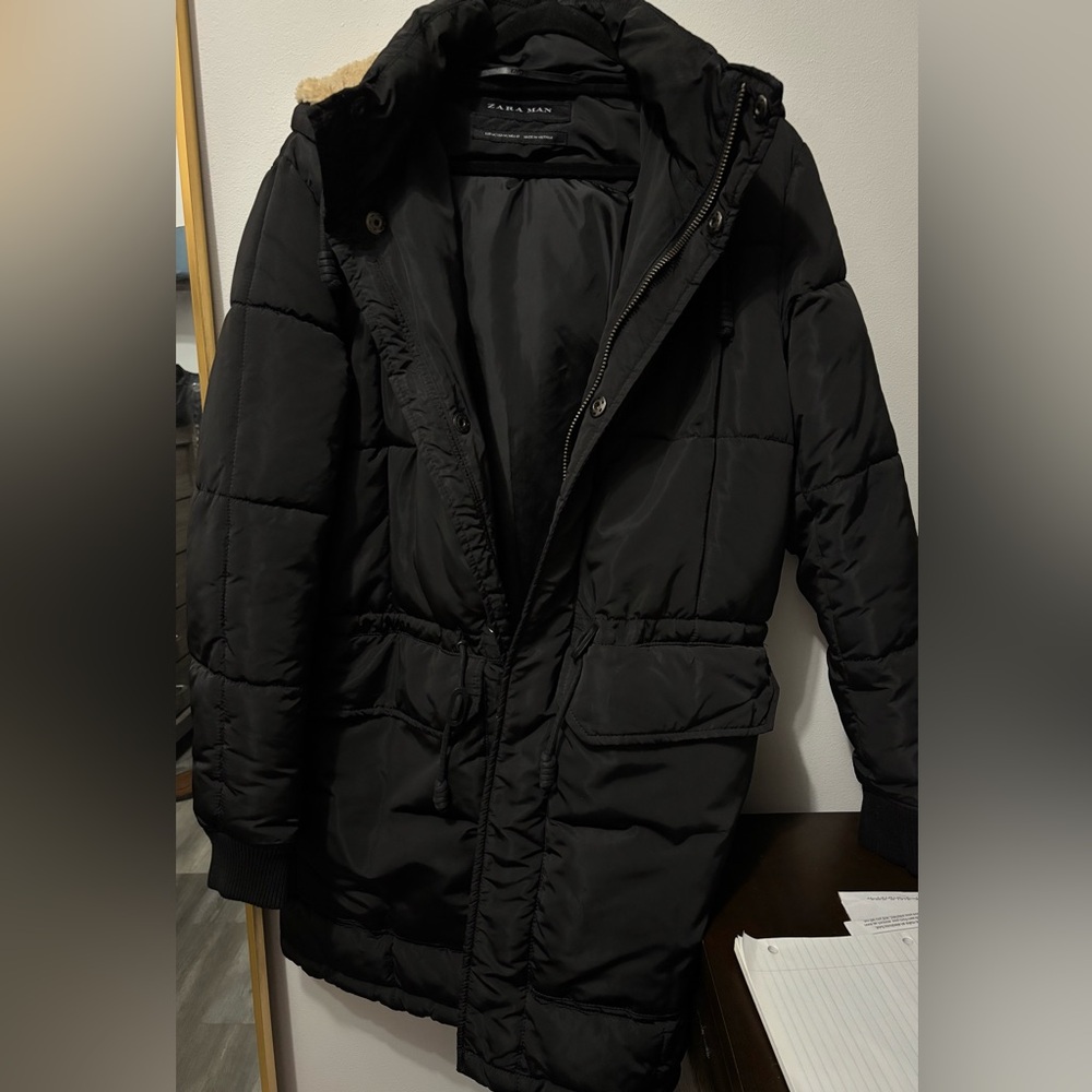 SOLD-ZARA men winter jacket